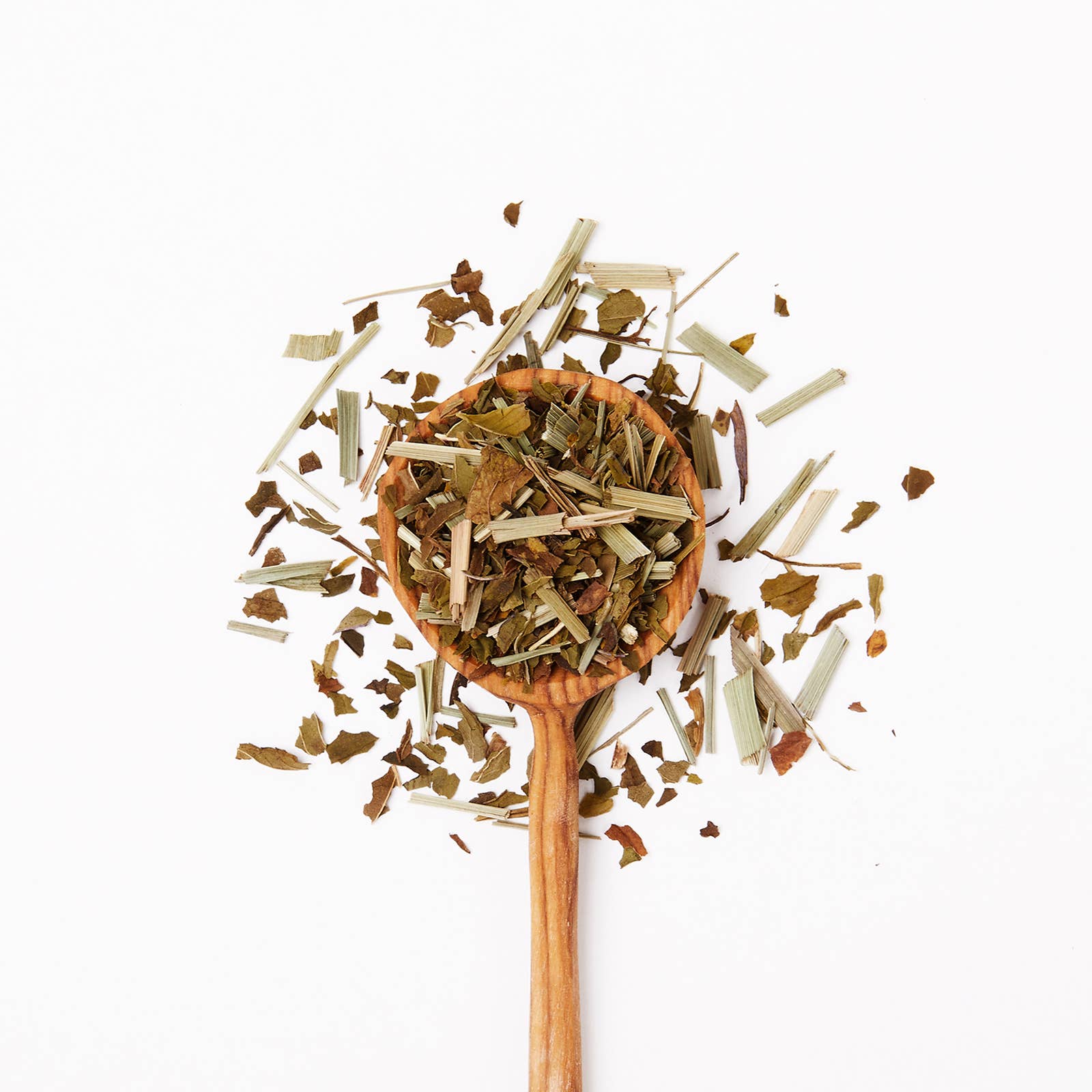 Peppermint Garden Tin & Spoon- Organic Fair-Trade Herbal Tea