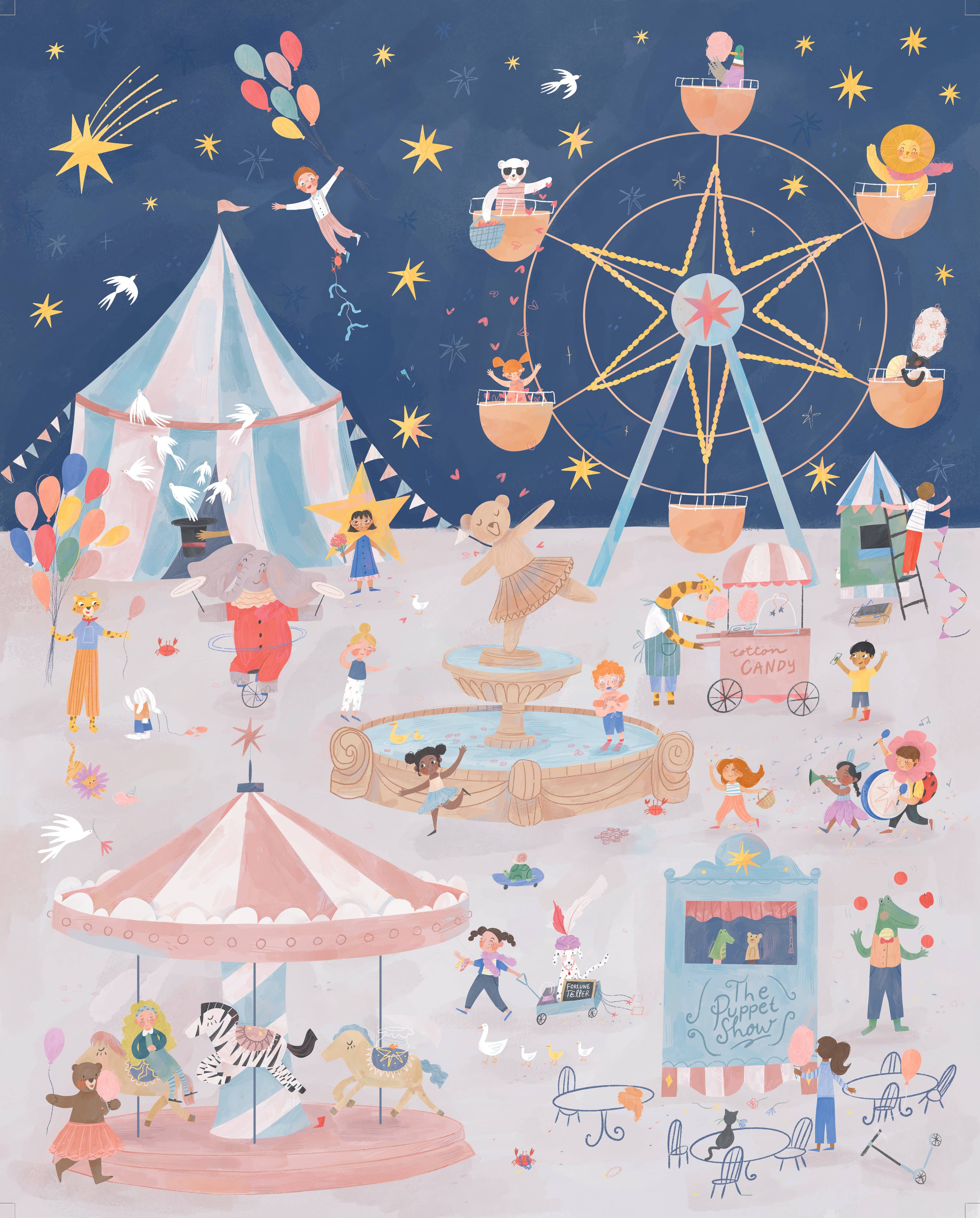 The Carnival of Wonders 100 Piece Puzzle