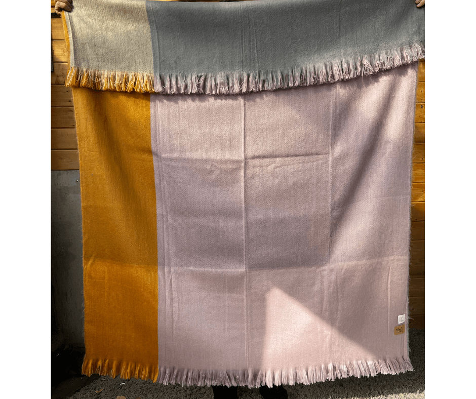 Josie Brushed Alpaca Throw Blanket