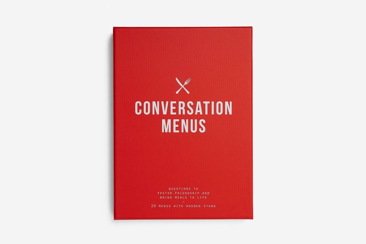 CONVERSATION MENUS CARD SET Questions to Foster Friendship and Bring Meals to Life