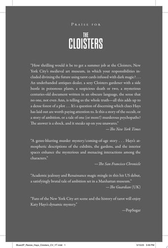 The Cloisters A Novel
