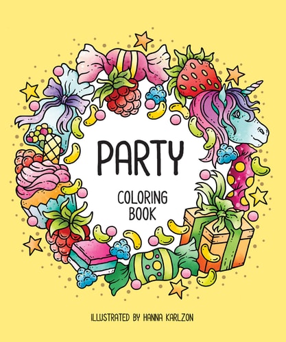 Party Coloring Book