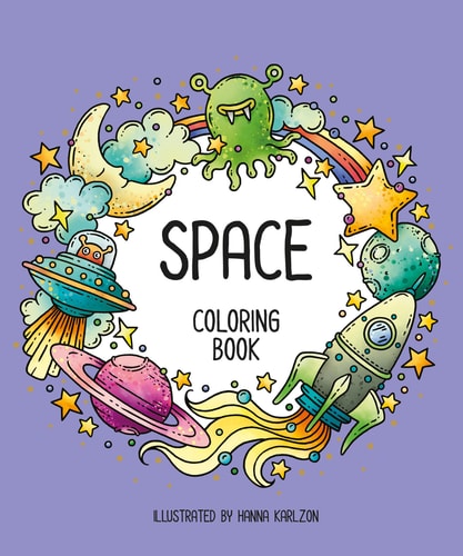 Space Coloring Book