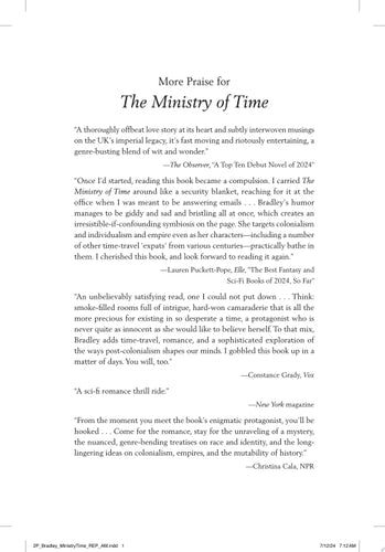 The Ministry of Time A Novel