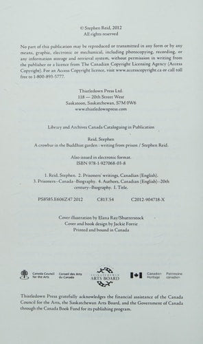 A Crowbar in the Buddhist Garden Writing from Prison