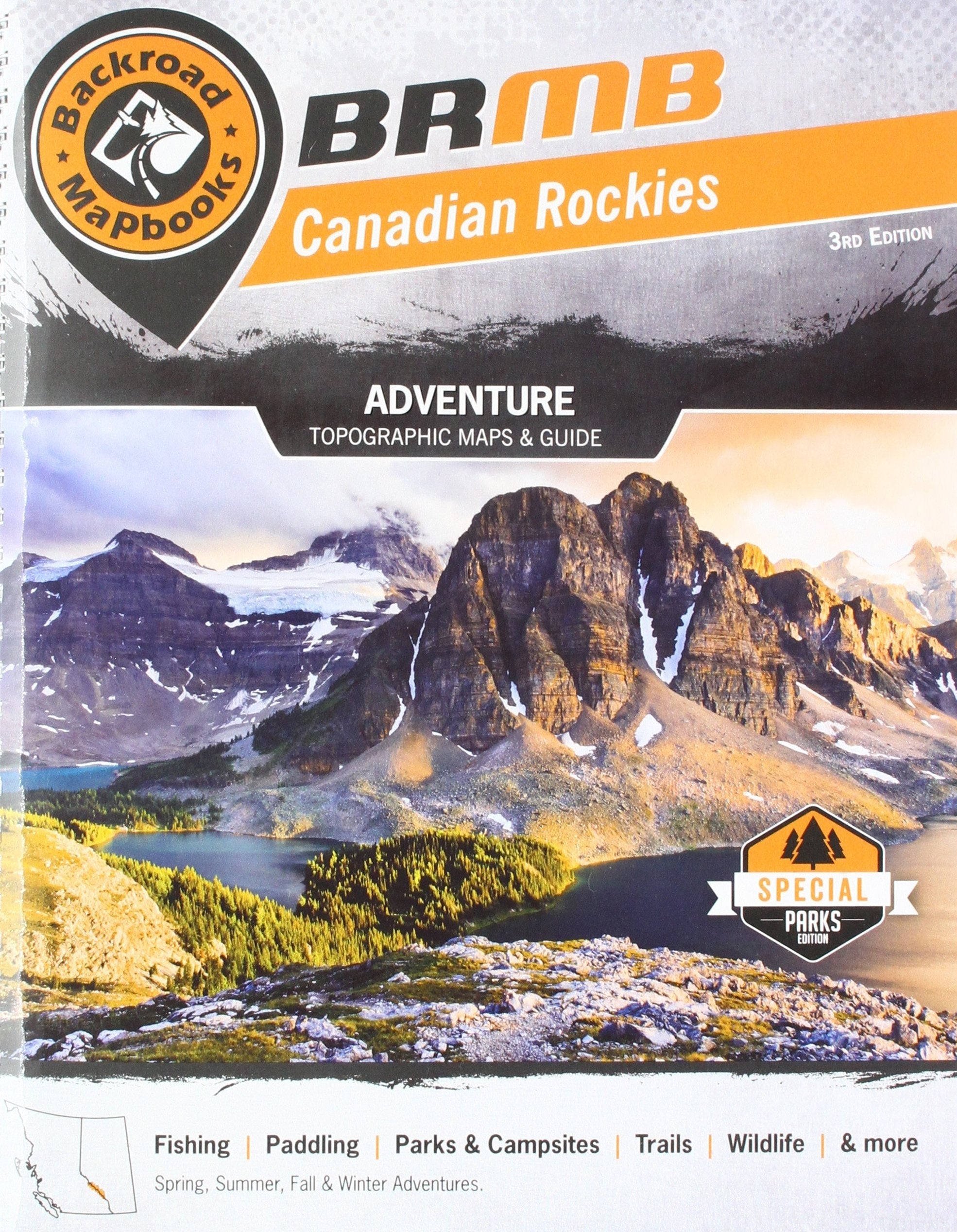 Canadian Rockies Backroad Mapbook