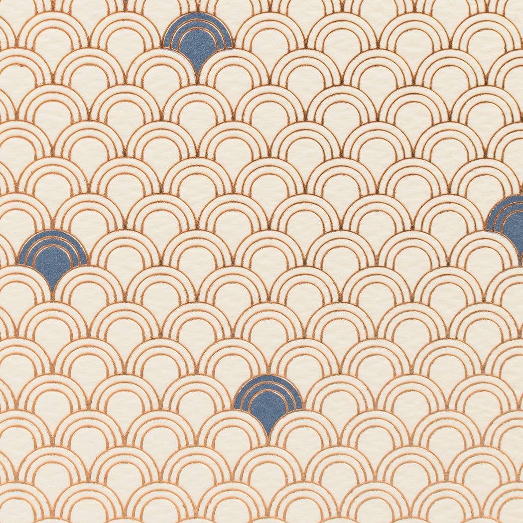 Seigaiha Foil Small - Notebook