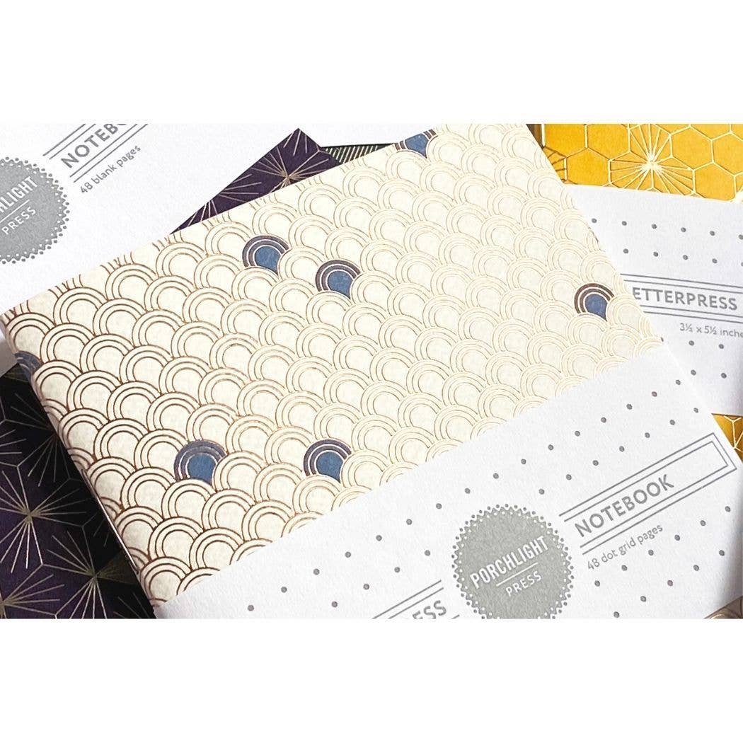 Seigaiha Foil Small - Notebook