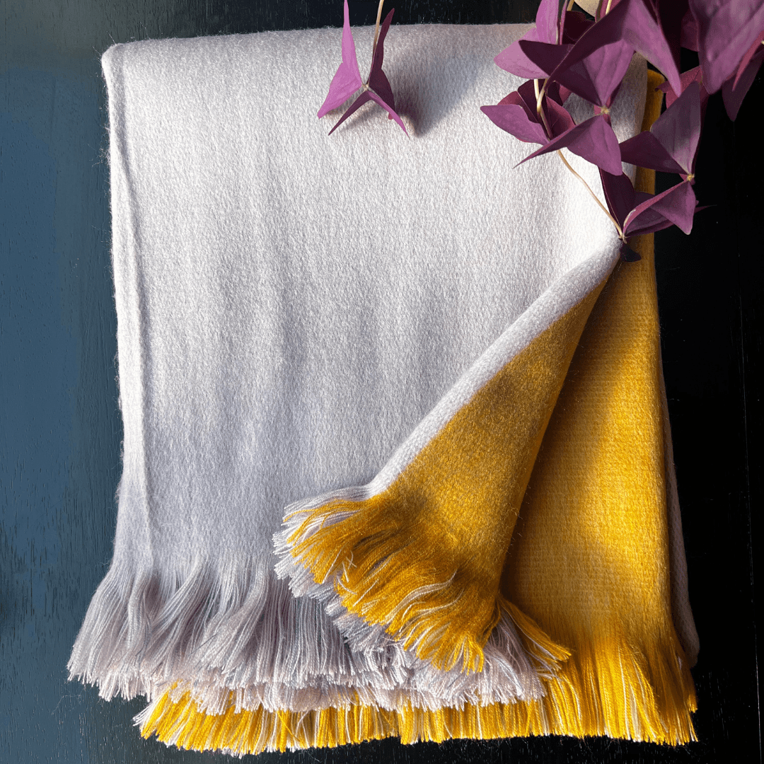 Josie Brushed Alpaca Throw Blanket