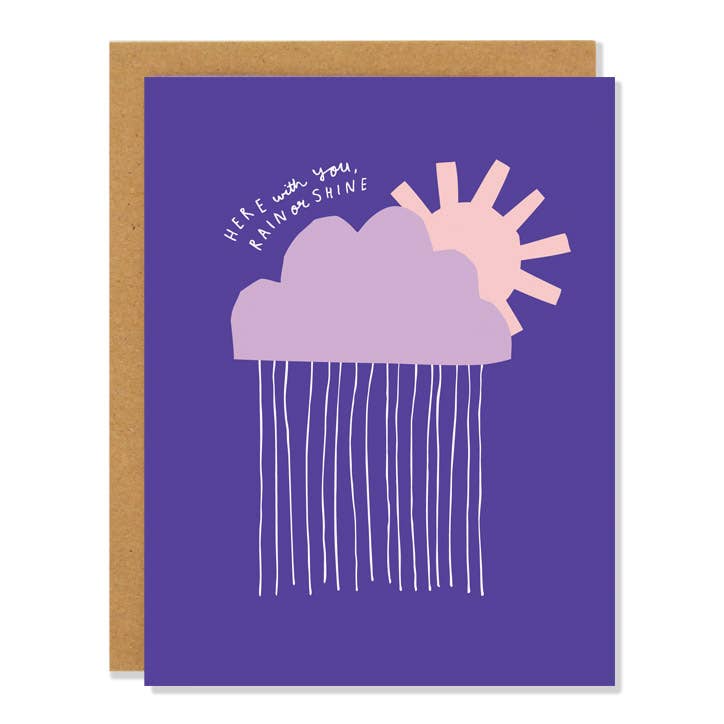 Rain or Shine - Encouragement Card