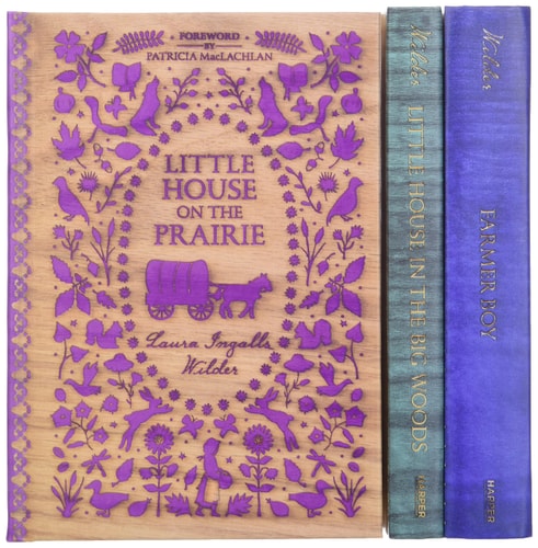 Little House Hardcover 3-Book Box Set Little House in the Big Woods, Farmer Boy, and Little House on the Prairie