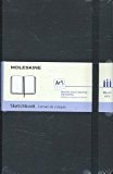 Moleskine Art Plus Sketchbook, Large, Plain, Black, Hard Cover (5 x 8.25)
