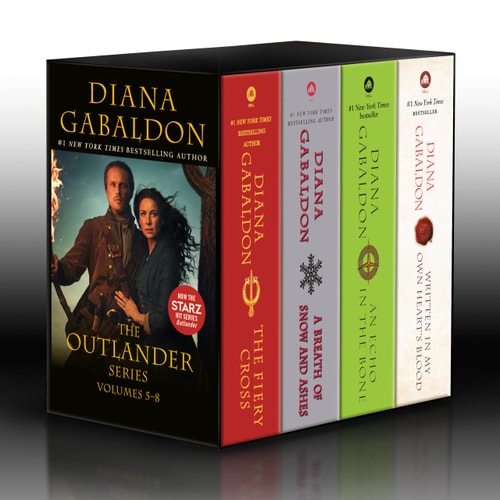 Outlander Volumes 5-8 (4-Book Boxed Set) The Fiery Cross, a Breath of Snow and Ashes, an Echo in the Bone, Written in My Own Heart's Blood