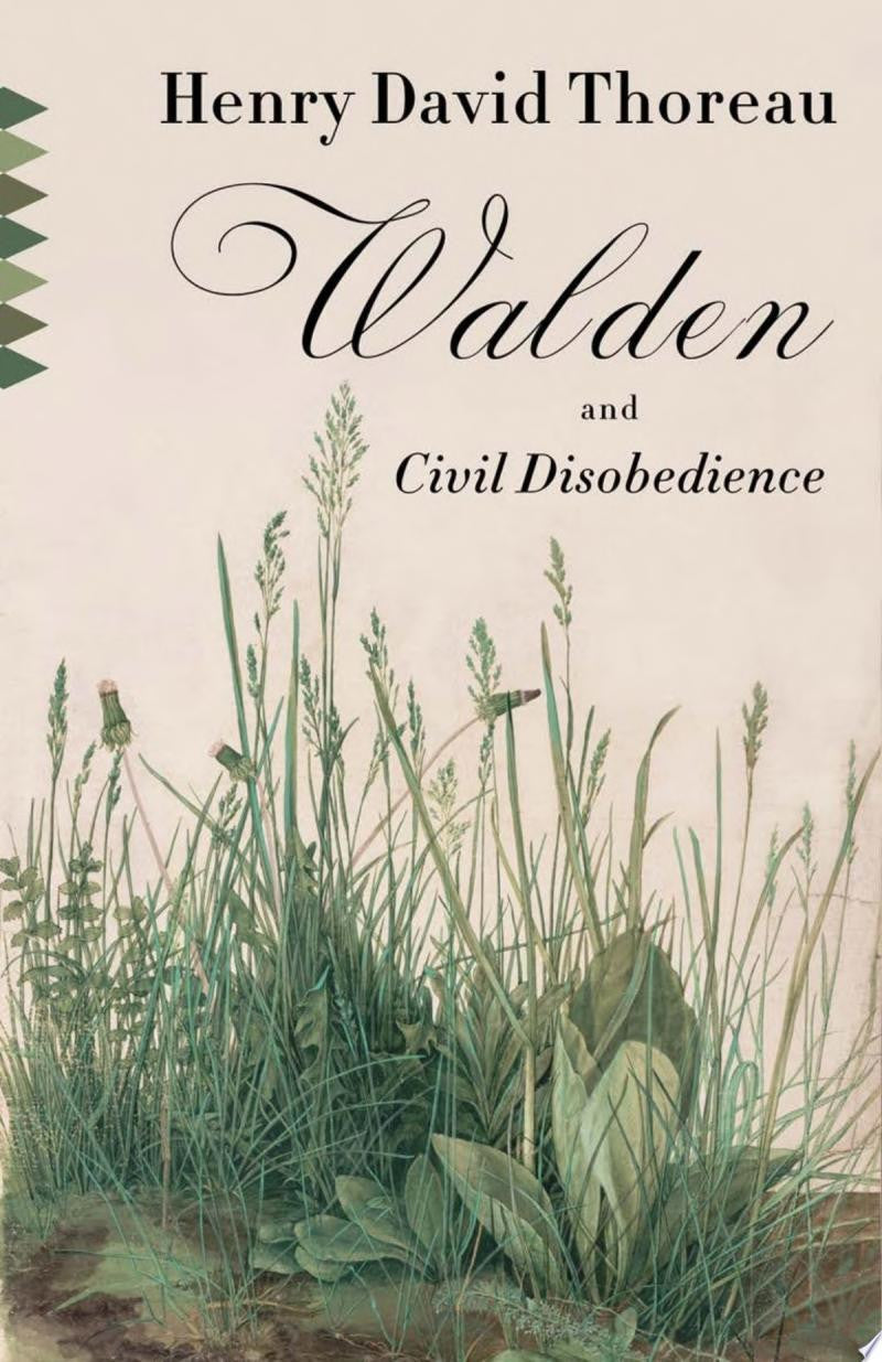 Walden &amp; Civil Disobedience
