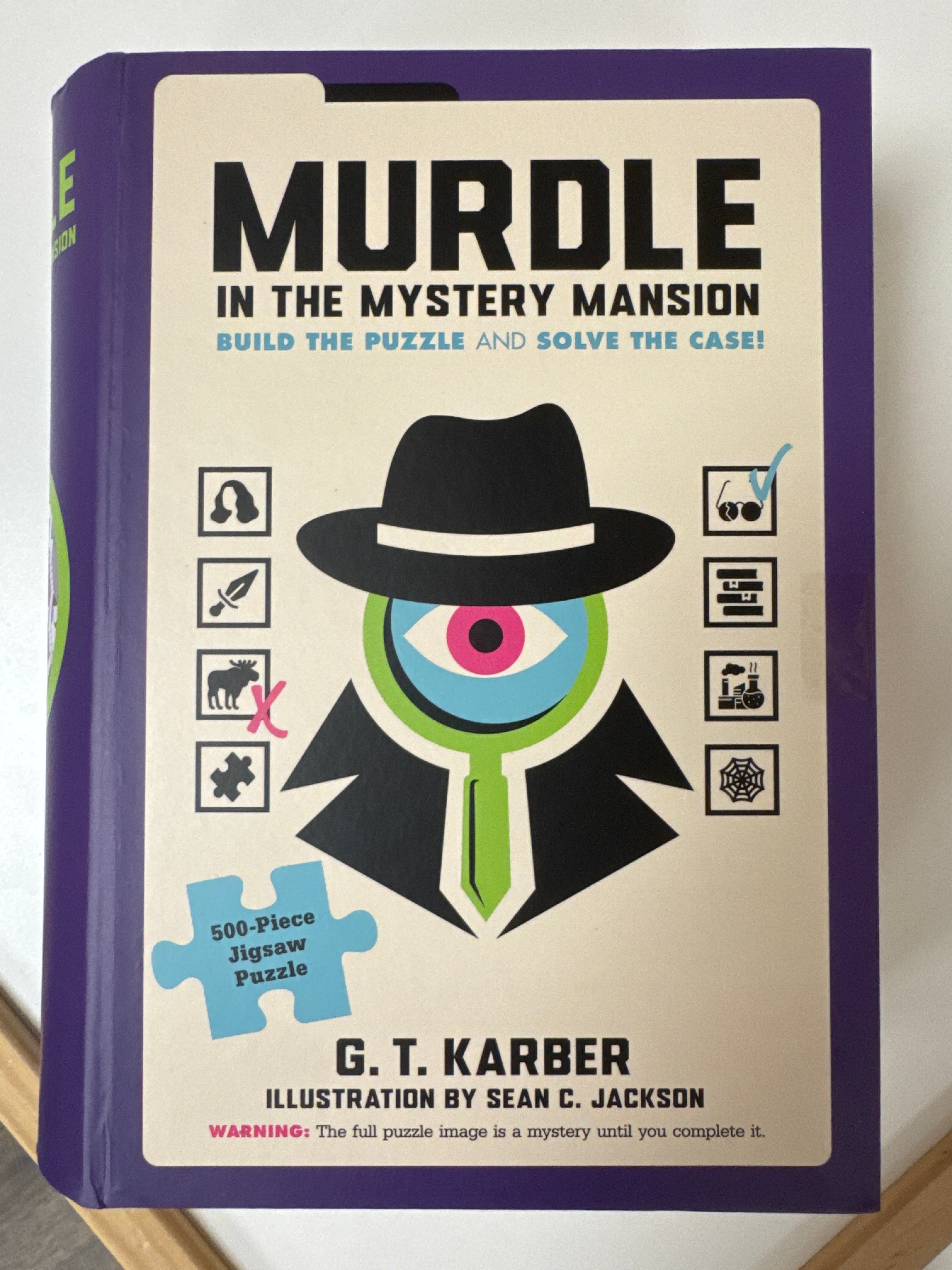 Murdle In The Mystery Mansion 500 Piece Puzzle