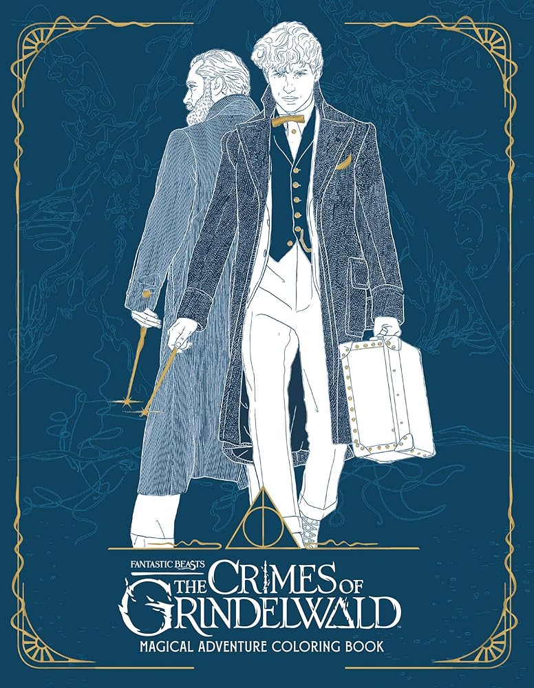 Fantastic Beasts: The Crimes of Grindelwald: Magical Adventure Coloring Book cover image