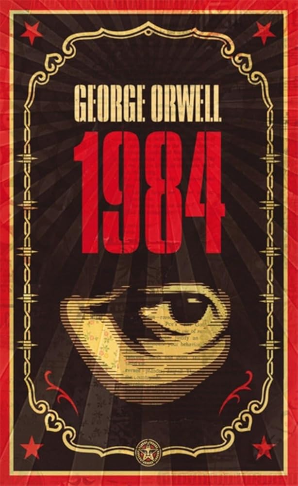 1984: The dystopian classic reimagined with cover art by Shepard Fairey cover image