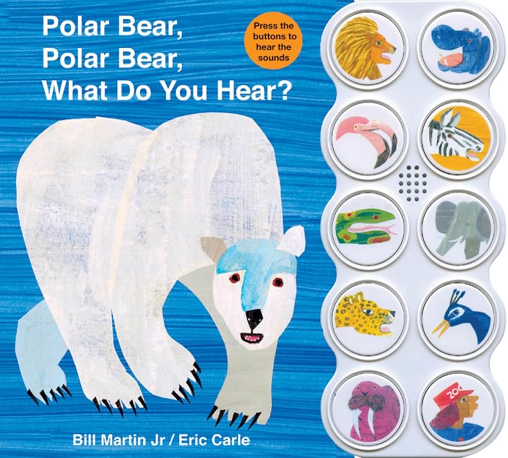 Polar Bear, Polar Bear What Do You Hear? sound book (Brown Bear and Friends) cover image