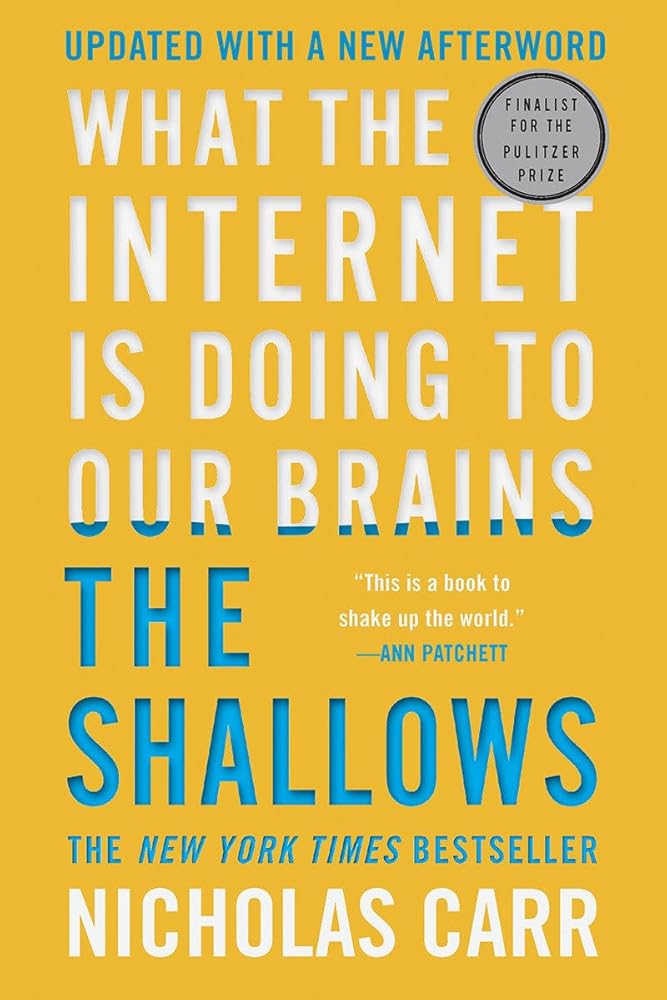 The Shallows: What the Internet Is Doing to Our Brains cover image