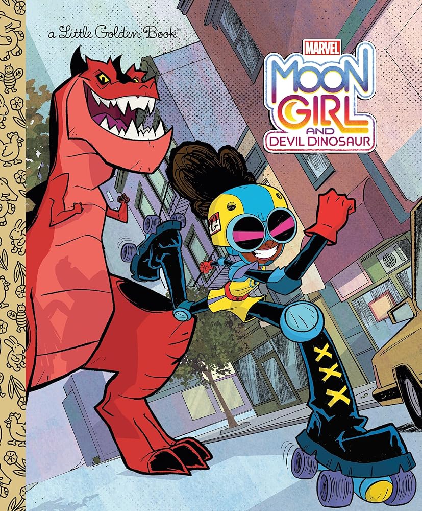 Moon Girl and Devil Dinosaur Little Golden Book (Marvel) cover image