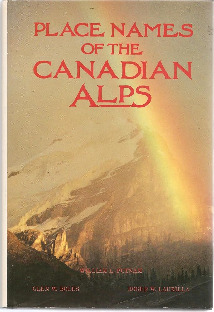 Place Names of the Canadian Alps cover image