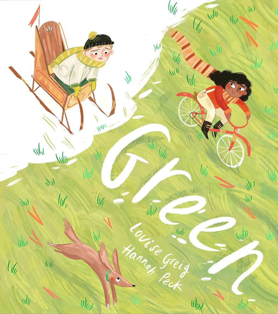 Green: A perfect children’s illustrated picture book about seasonal change and big emotions cover image