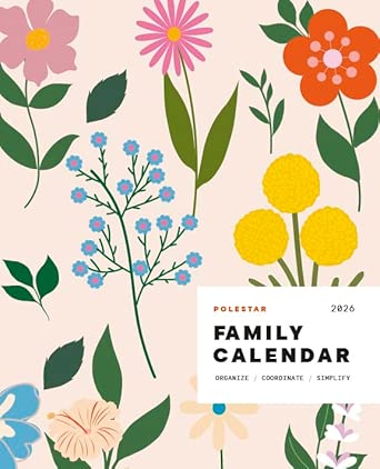 Polestar Family Calendar 2026: Organize - Coordinate - Simplify cover image