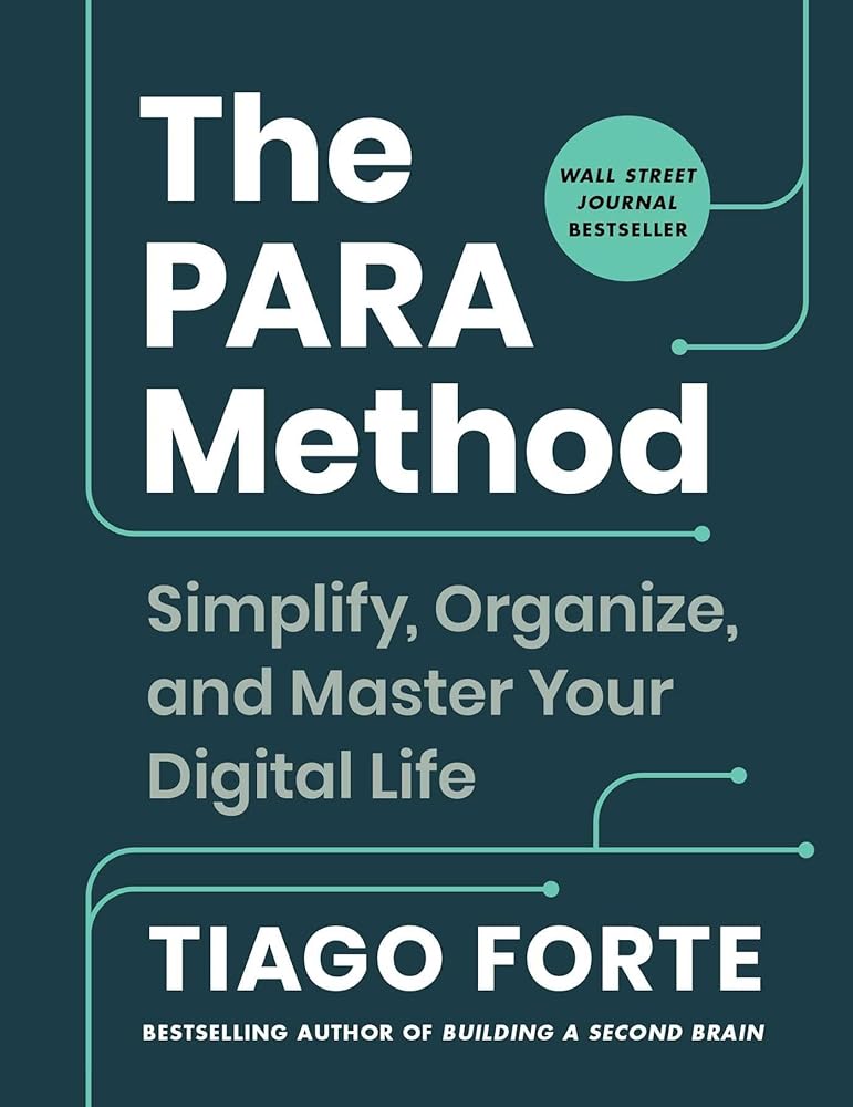 The PARA Method: Simplify, Organize, and Master Your Digital Life cover image