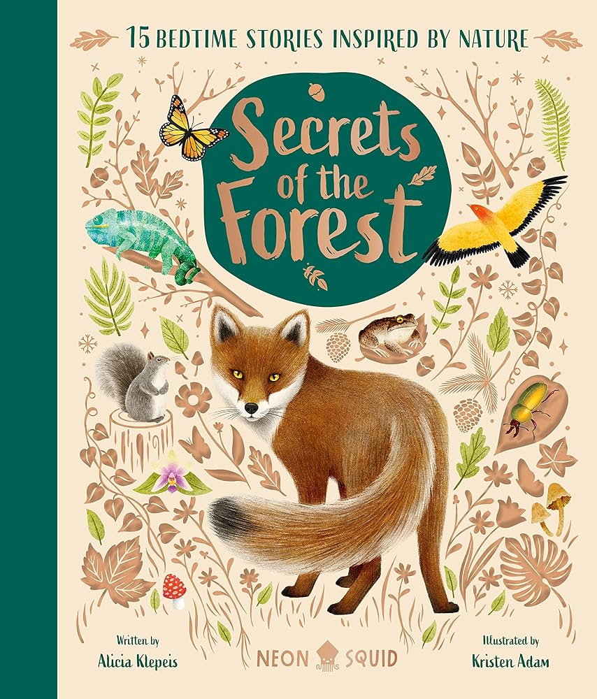 Secrets of the Forest: 15 Bedtime Stories Inspired by Nature (Nature Bedtime Stories) cover image