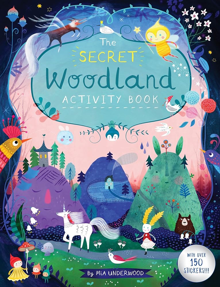 The Secret Woodland Activity Book (Mia Underwood Activity Book) cover image