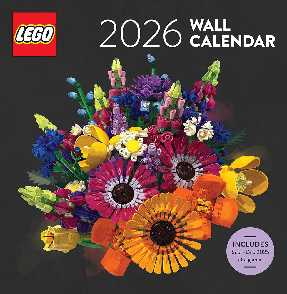 LEGO 2026 Wall Calendar cover image