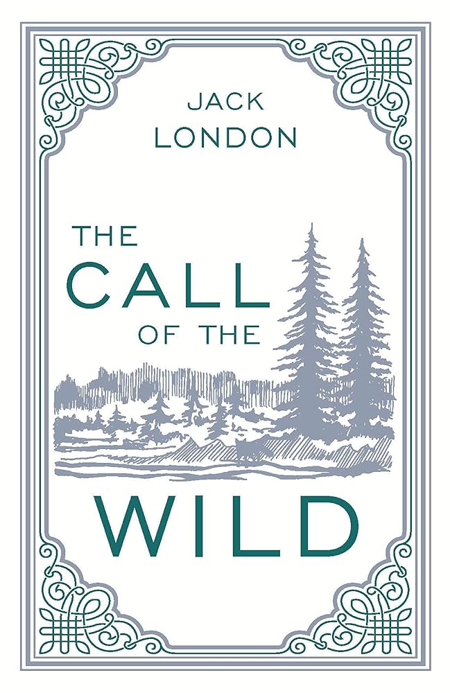 The Call of the Wild Jack London Classic Novel (Adventure, Klondike Gold Rush, Required Literature), Ribbon Page Marker, Perfect for Gifting cover image