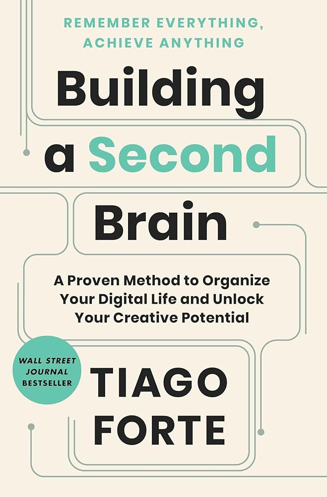 Building a Second Brain: A Proven Method to Organize Your Digital Life and Unlock Your Creative Potential cover image