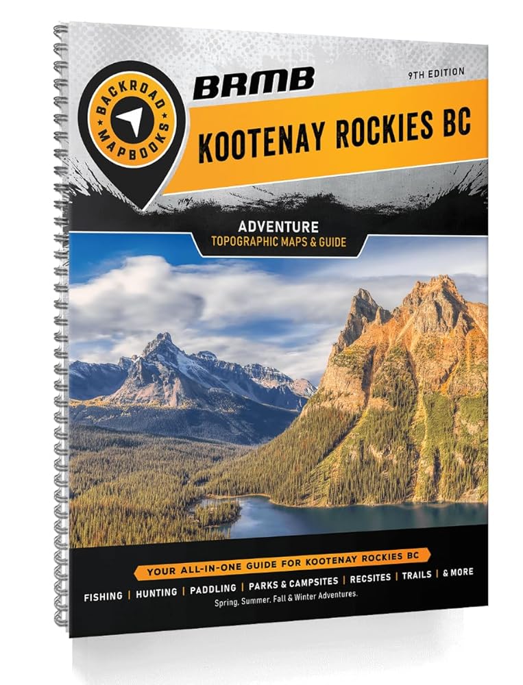 Kootenay Rockies BC Backroad Mapbook cover image