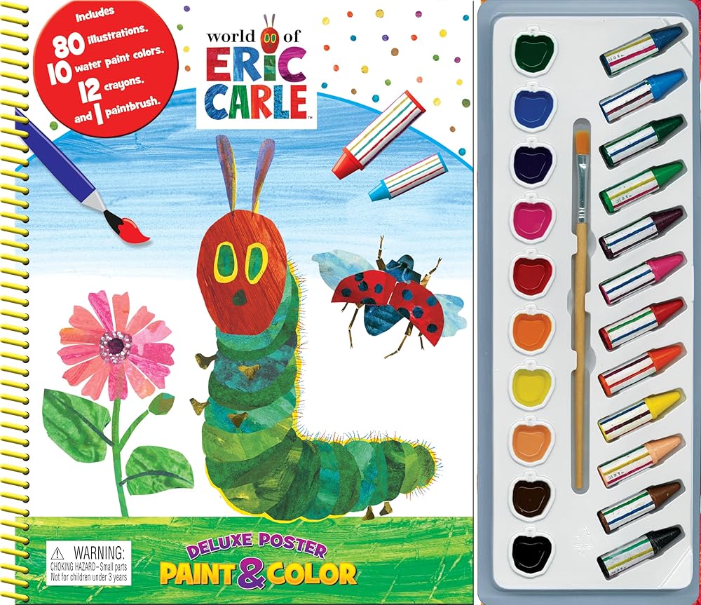 Eric Carle Deluxe Poster Paint & Color cover image