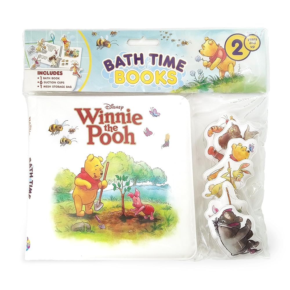 Disney Pooh (Classic) Bathtime Book (Eva) cover image