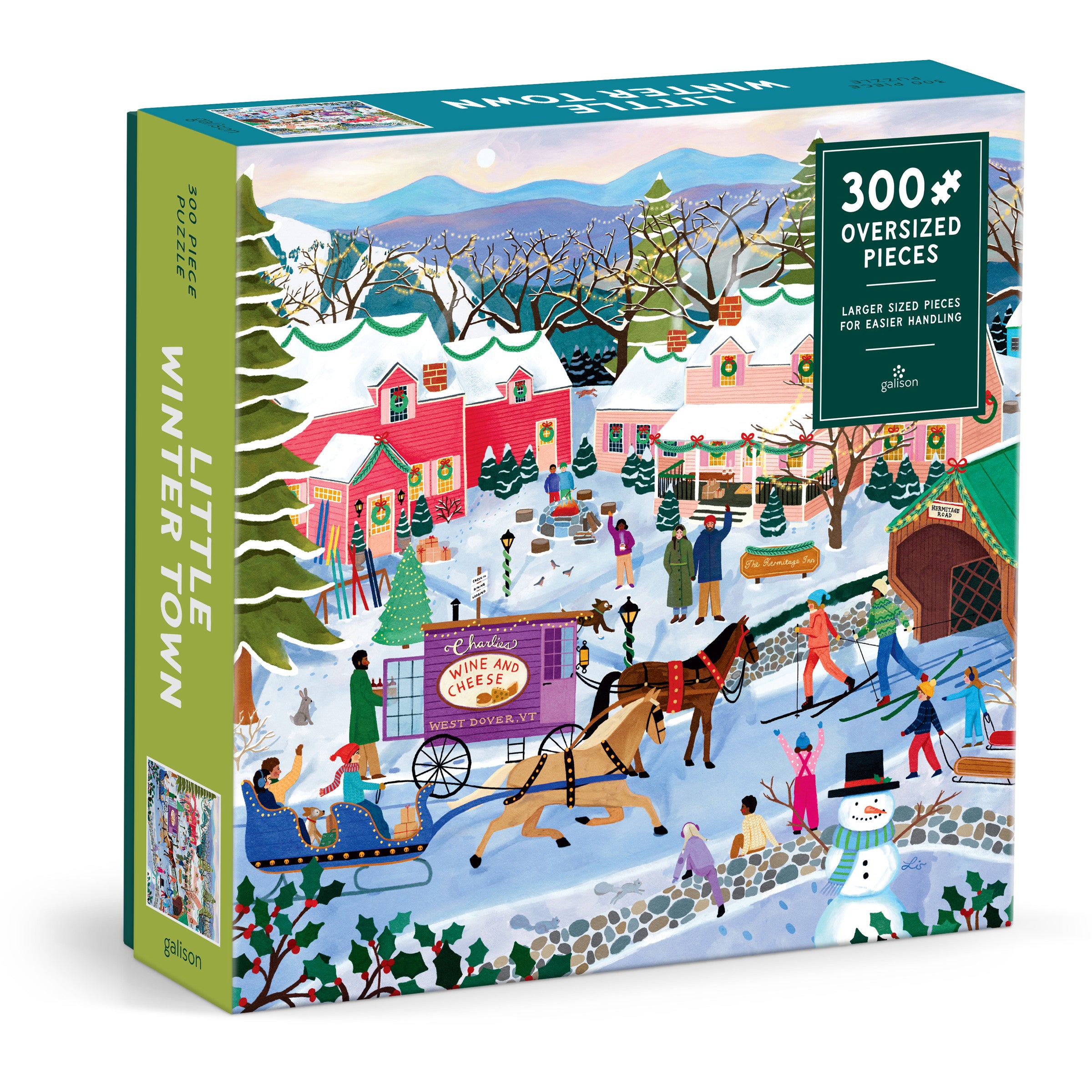 Little Winter Town 300 Piece Puzzle