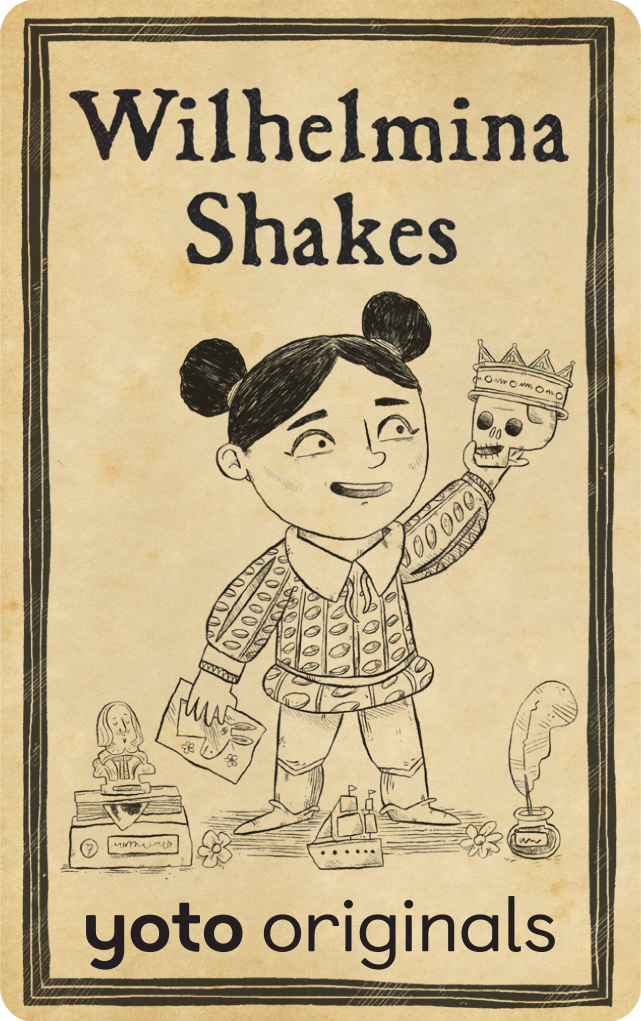 Wilhelmina Shakes Yoto card