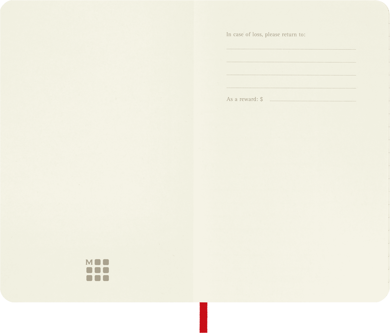 Moleskine Classic Notebook, Pocket, Ruled, Scarlet Red, Soft Cover (3.5 x 5.5)