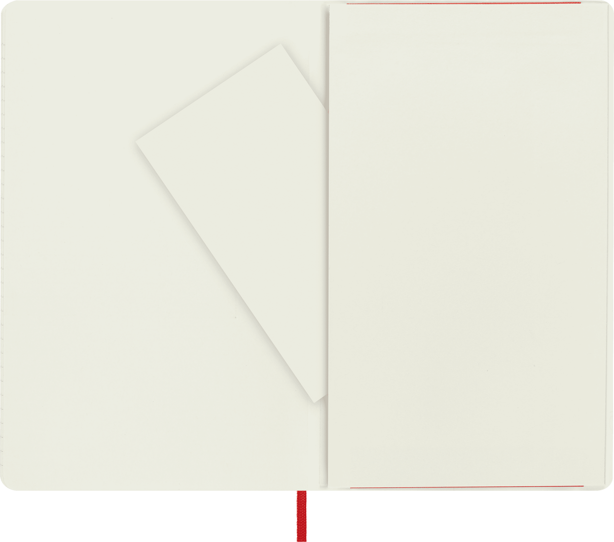 Moleskine Classic Notebook, Large, Ruled, Scarlet Red, Soft Cover (5 x 8.25)