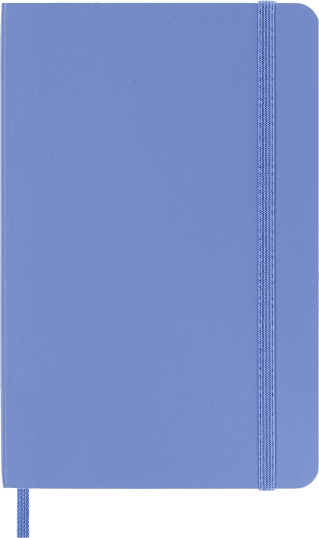 Moleskine Classic Notebook, Pocket, Ruled, Hydrangea Blue, Soft Cover (3.5 X 5.5)