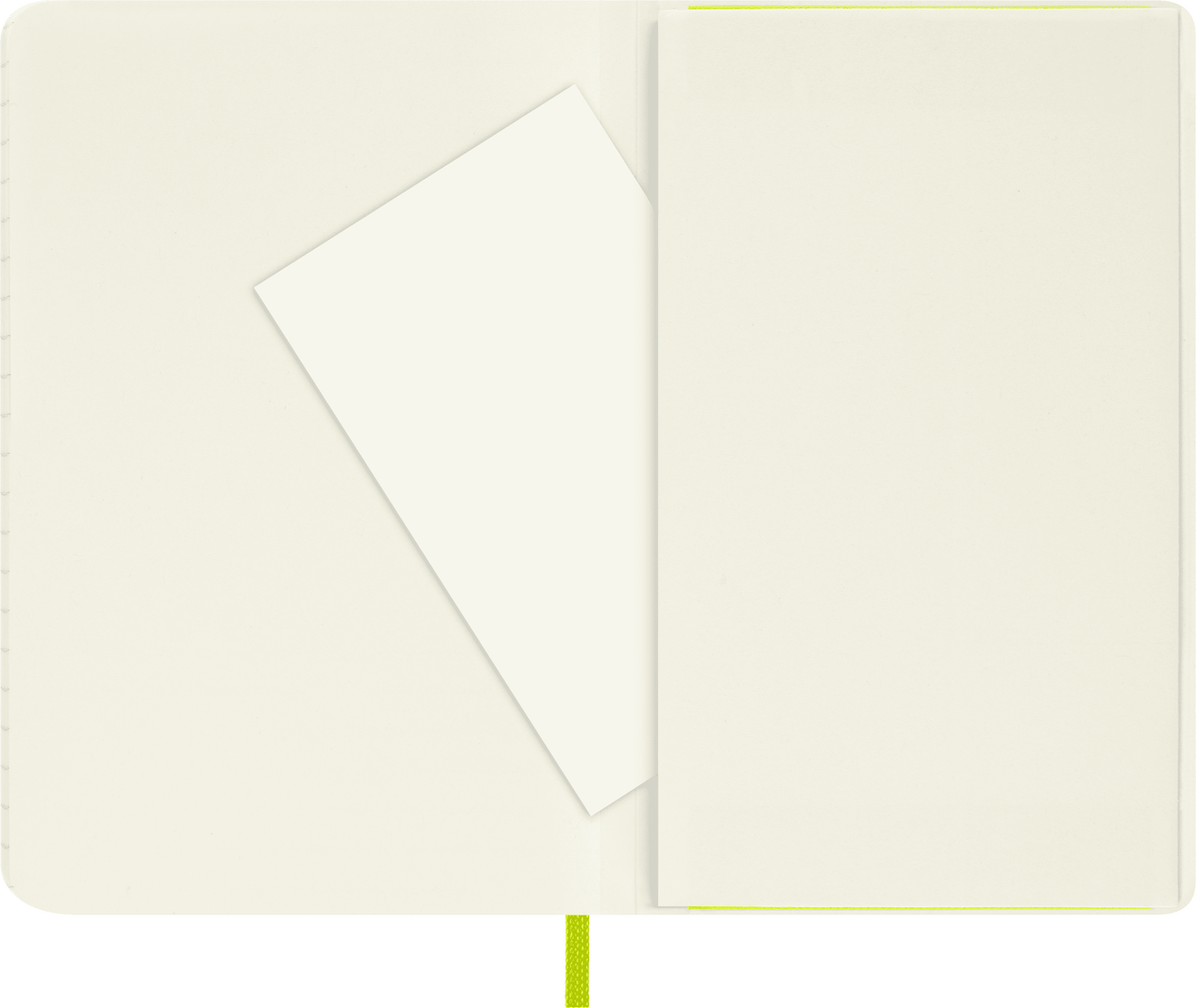 Moleskine Classic Notebook, Pocket, Ruled, Lemon Green, Soft Cover (3.5 X 5.5)