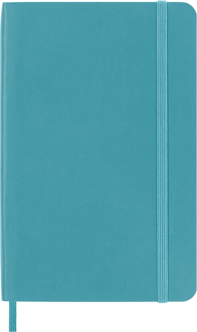 Moleskine Classic Notebook, Pocket, Ruled, Blue Reef, Soft Cover (3.5 x 5.5)