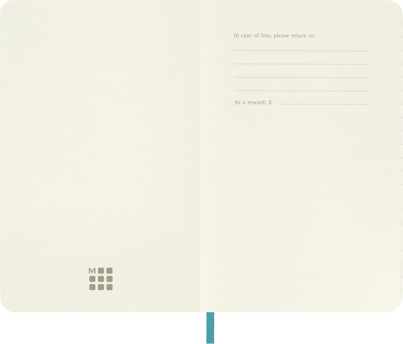 Moleskine Classic Notebook, Pocket, Ruled, Blue Reef, Soft Cover (3.5 x 5.5)