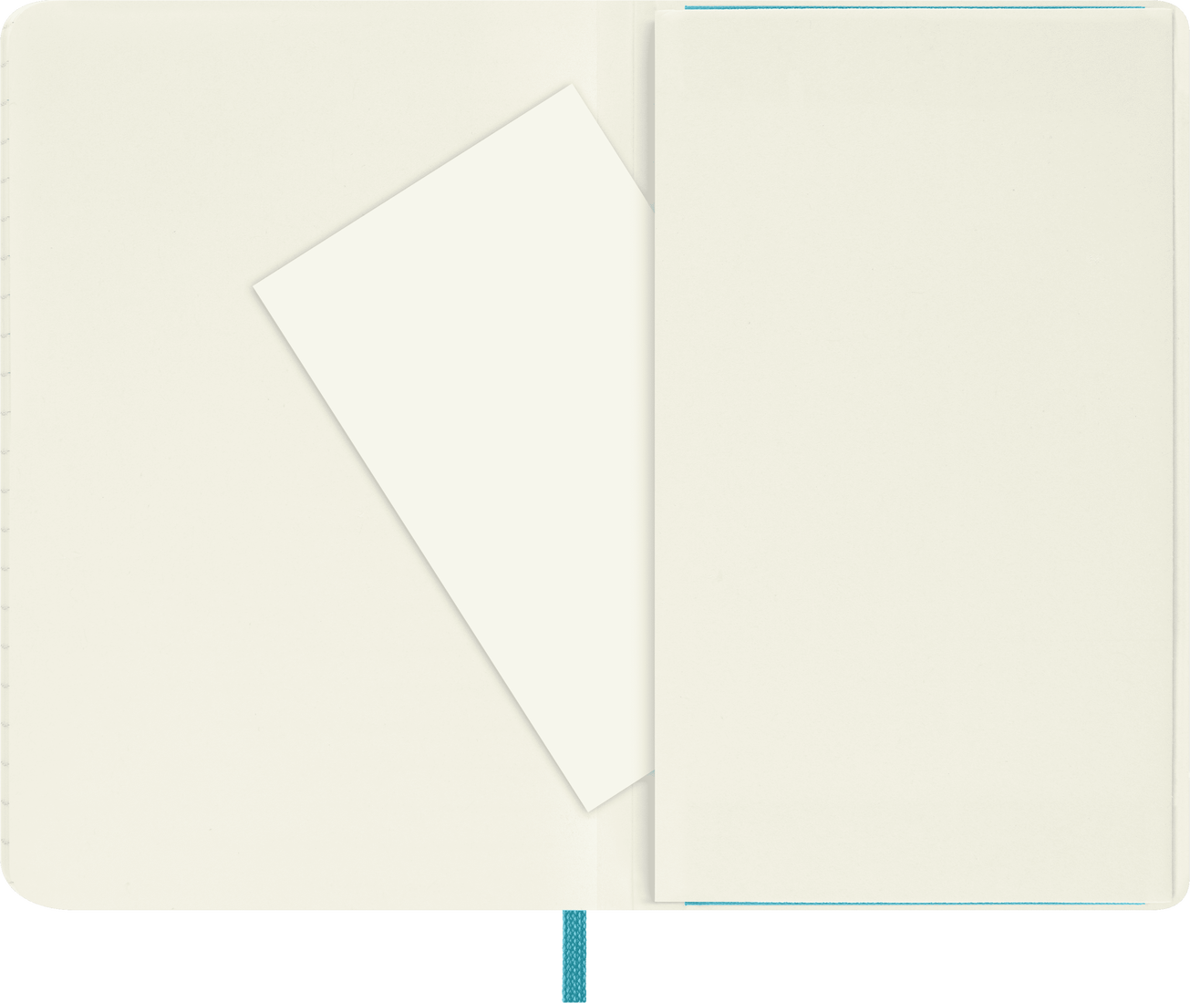 Moleskine Classic Notebook, Pocket, Ruled, Blue Reef, Soft Cover (3.5 x 5.5)