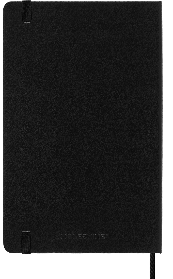 Moleskine Classic Notebook, Extra Large, Ruled, Black, Hard Cover (7.5 x 10)