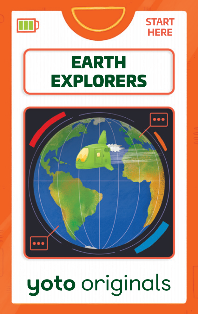 Earth Explorers Yoto card